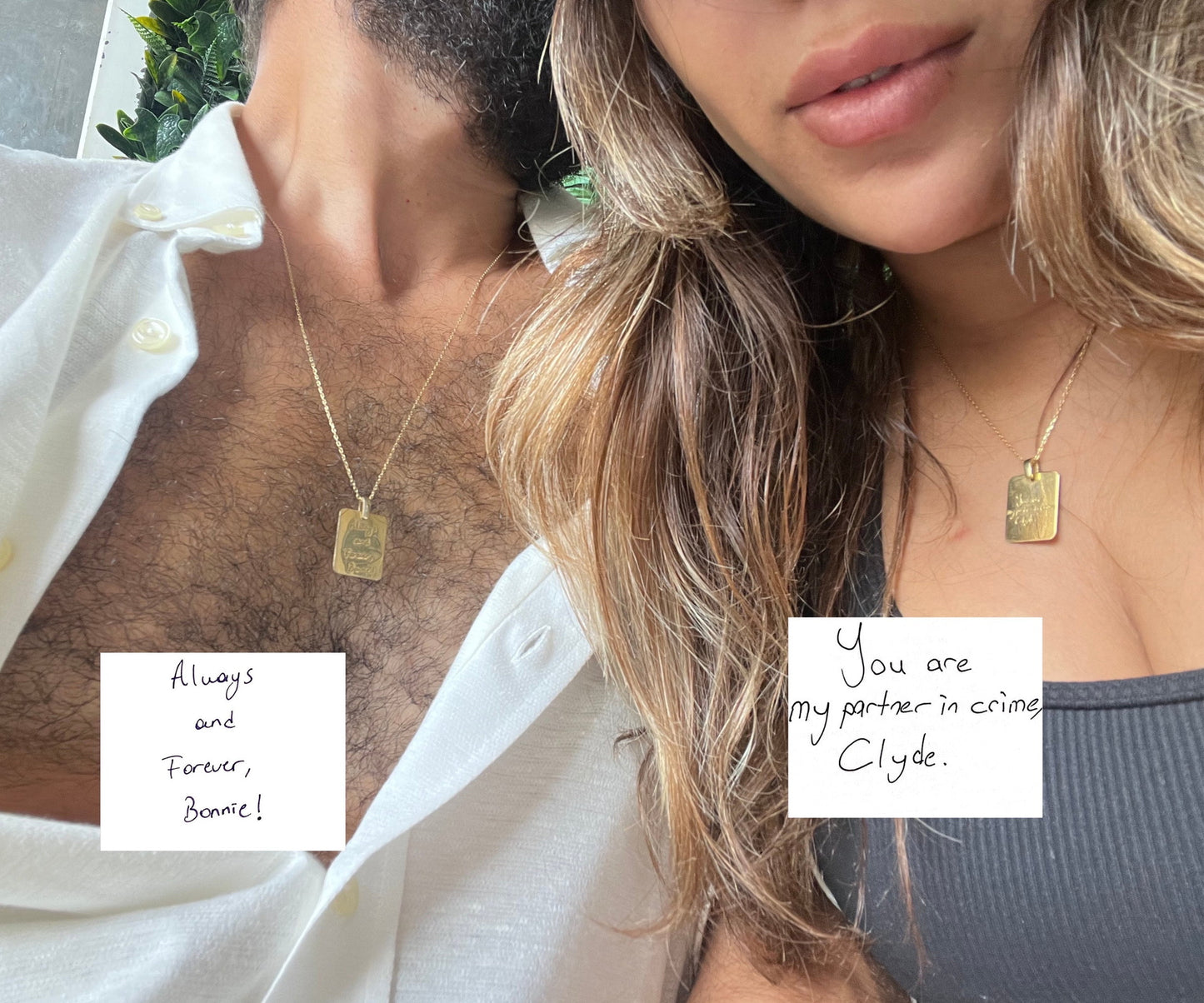 Custom Name Necklace Personalized Handwritten Signature Pendant