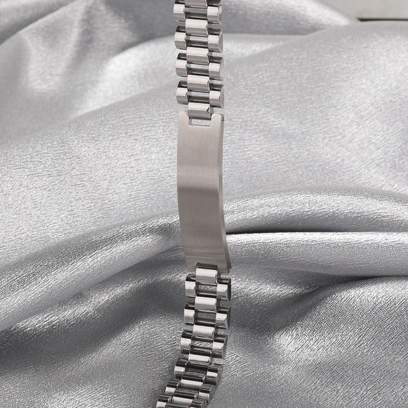 Custom Name Watch Bracelet