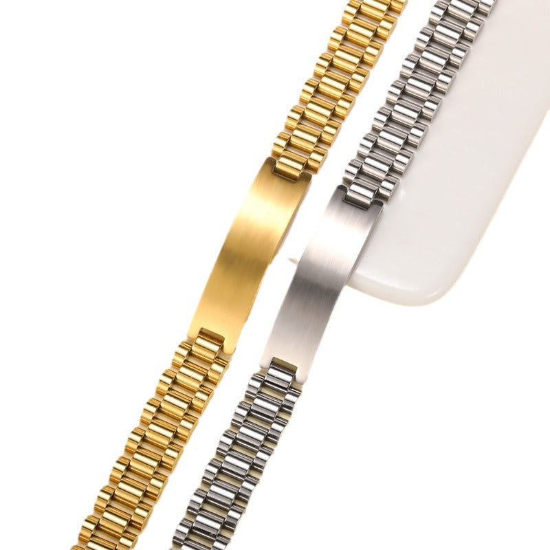 Custom Name Watch Bracelet