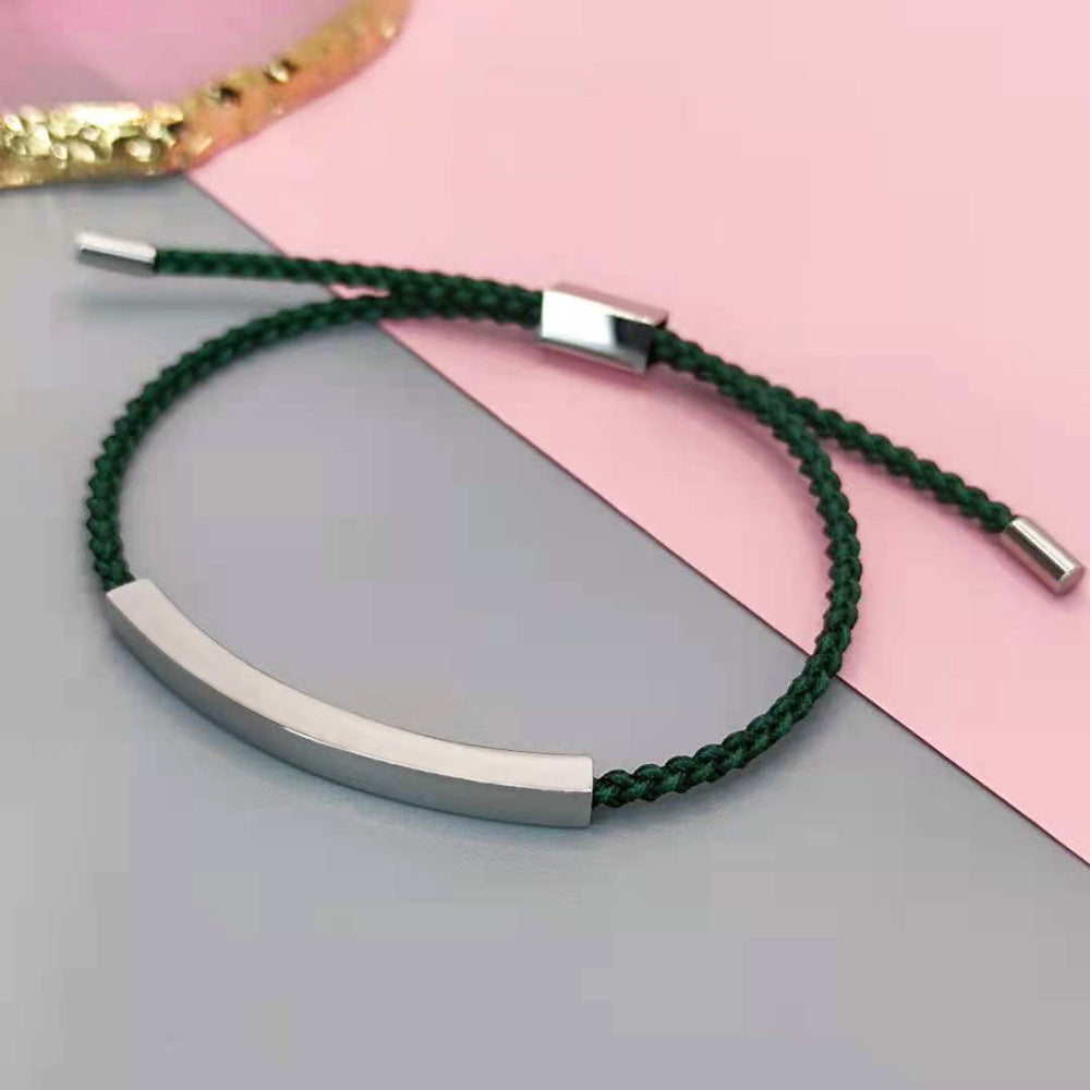 Custom Message Bracelet