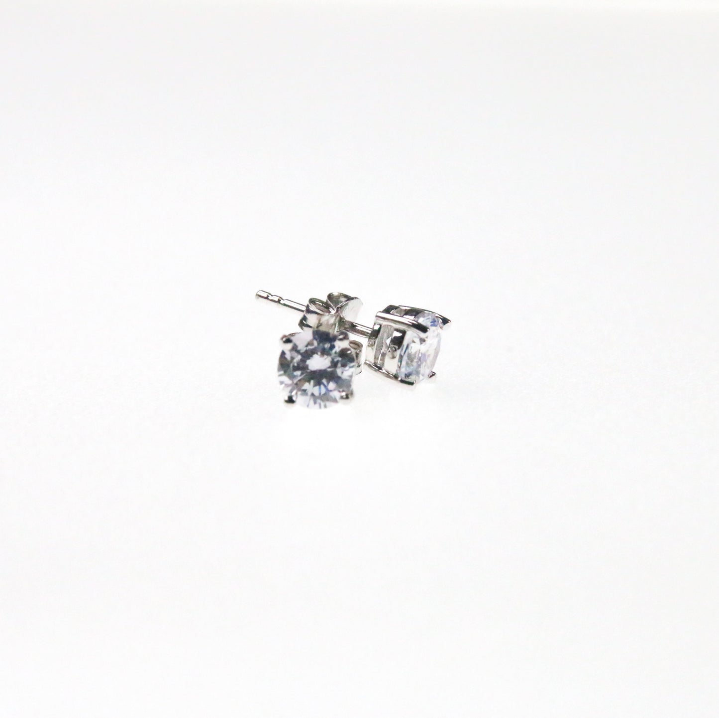 Round Earrings 5   6   7  8mm