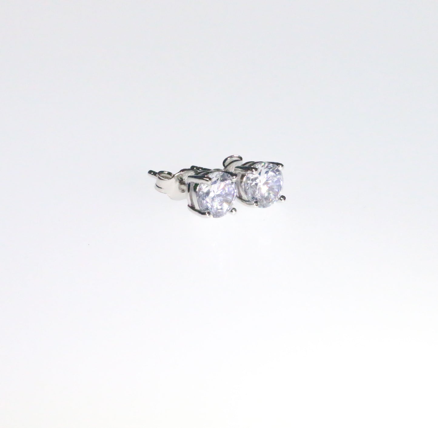 Round Earrings 5   6   7  8mm