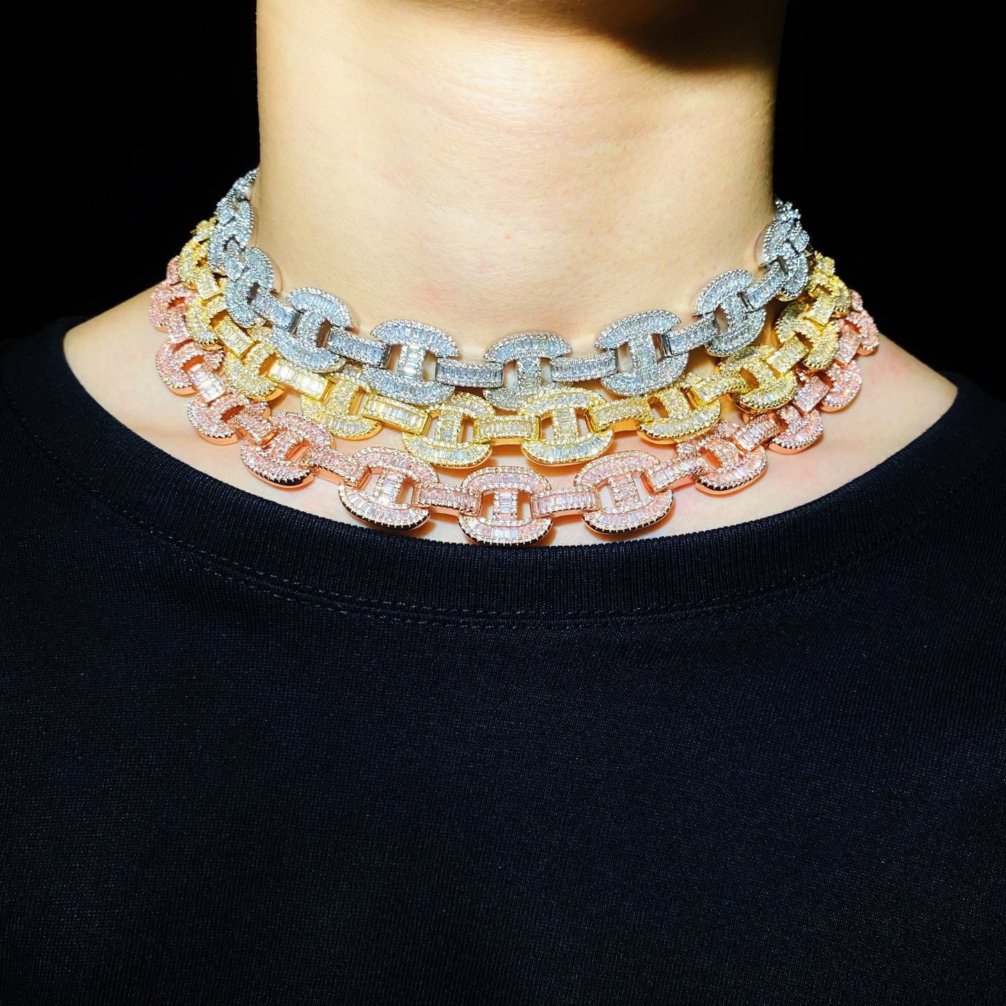 15mm Baguette Mariner Chain