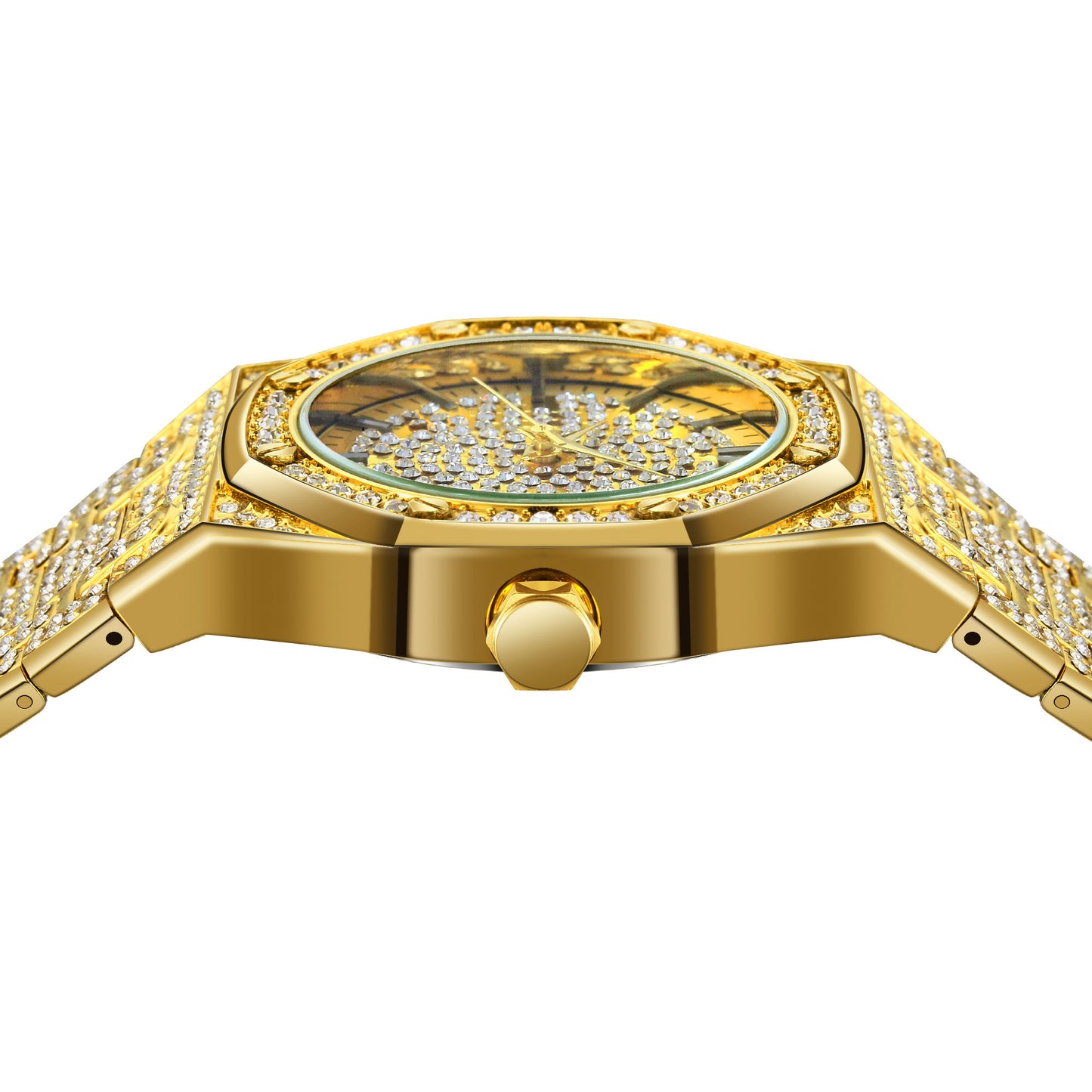 Hip hop ice watch
