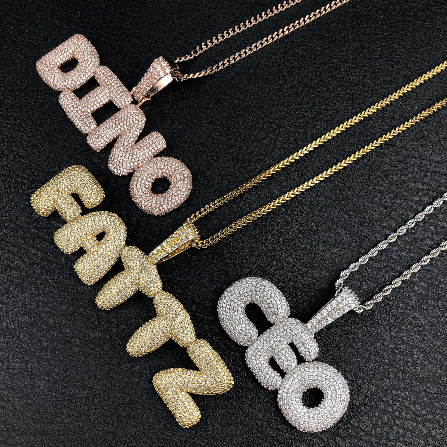 Large Bubble Custom Pendant