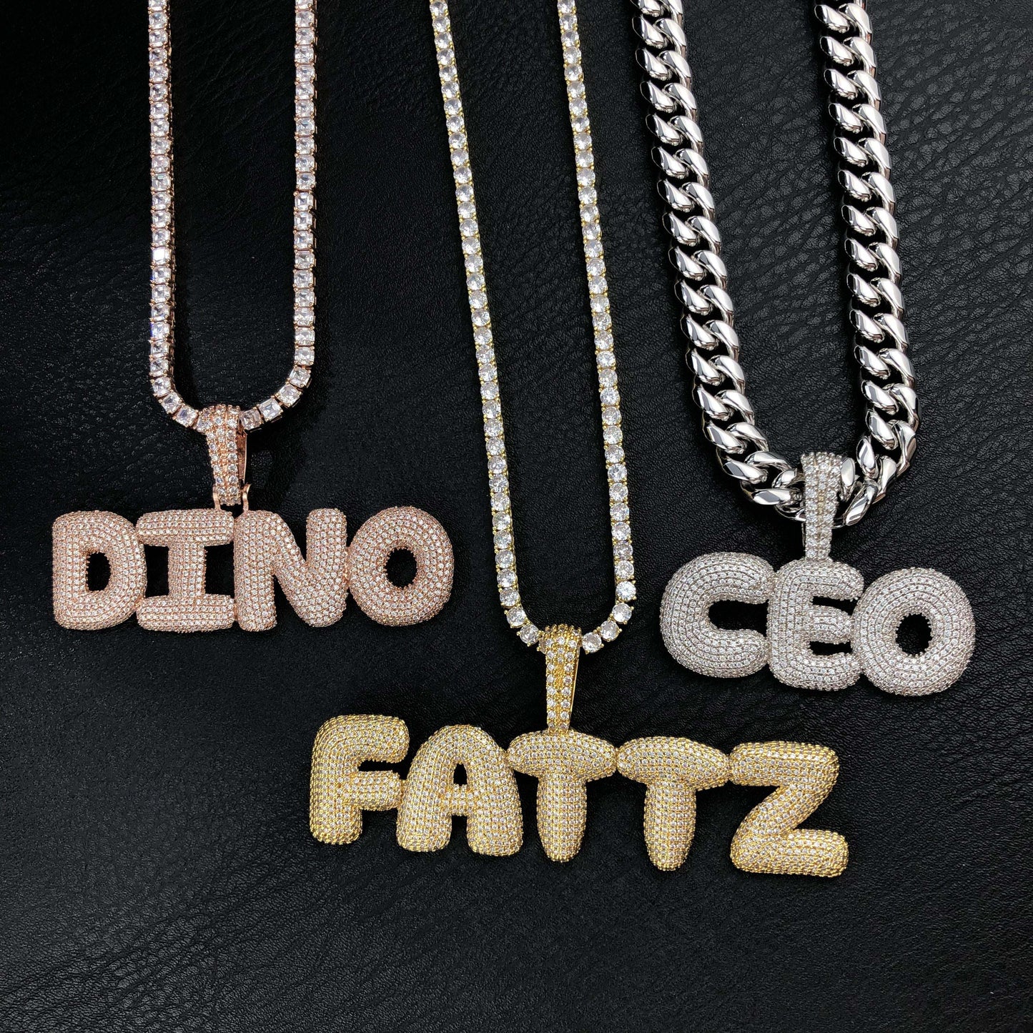 Large Bubble Custom Pendant