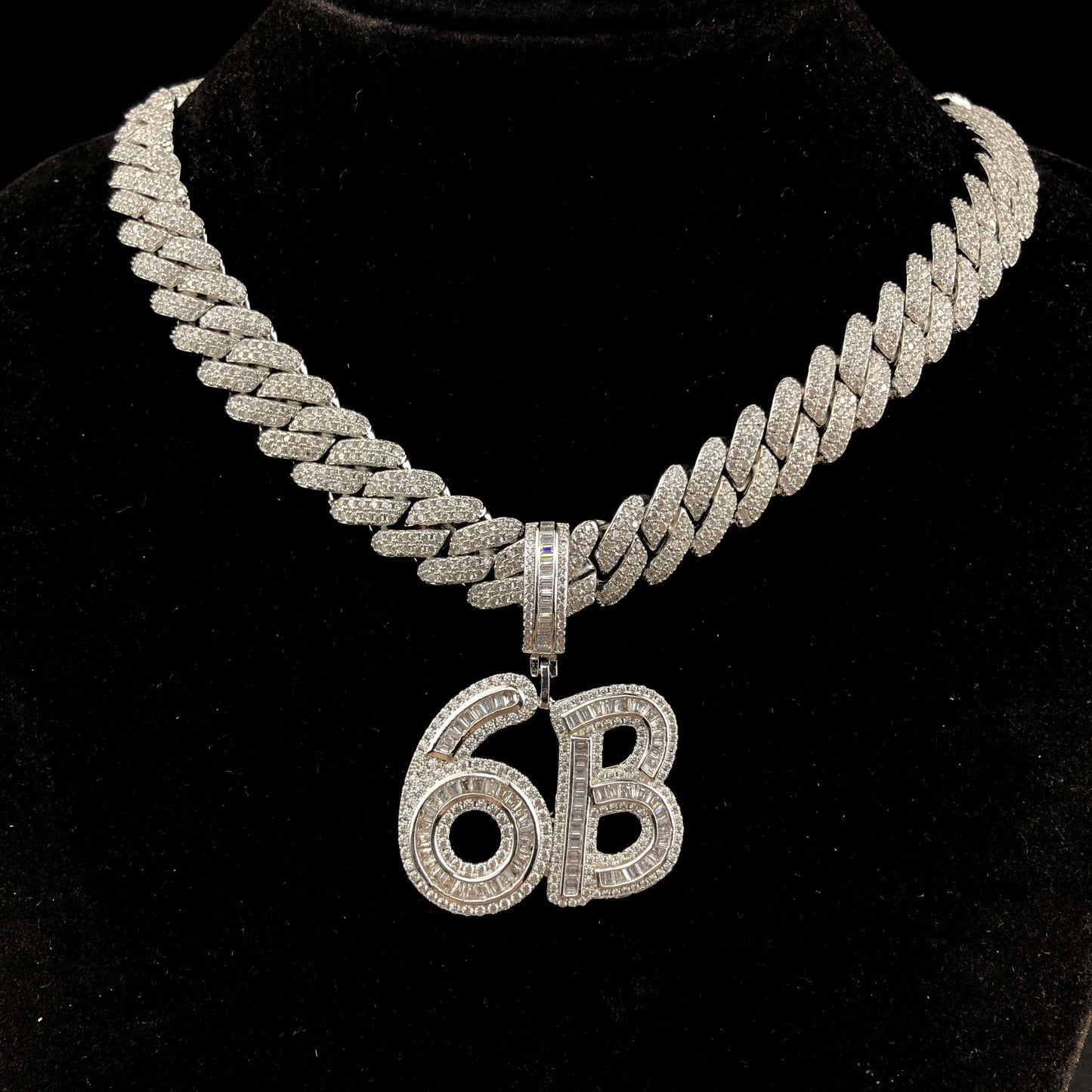 Baguette Custom Pendant