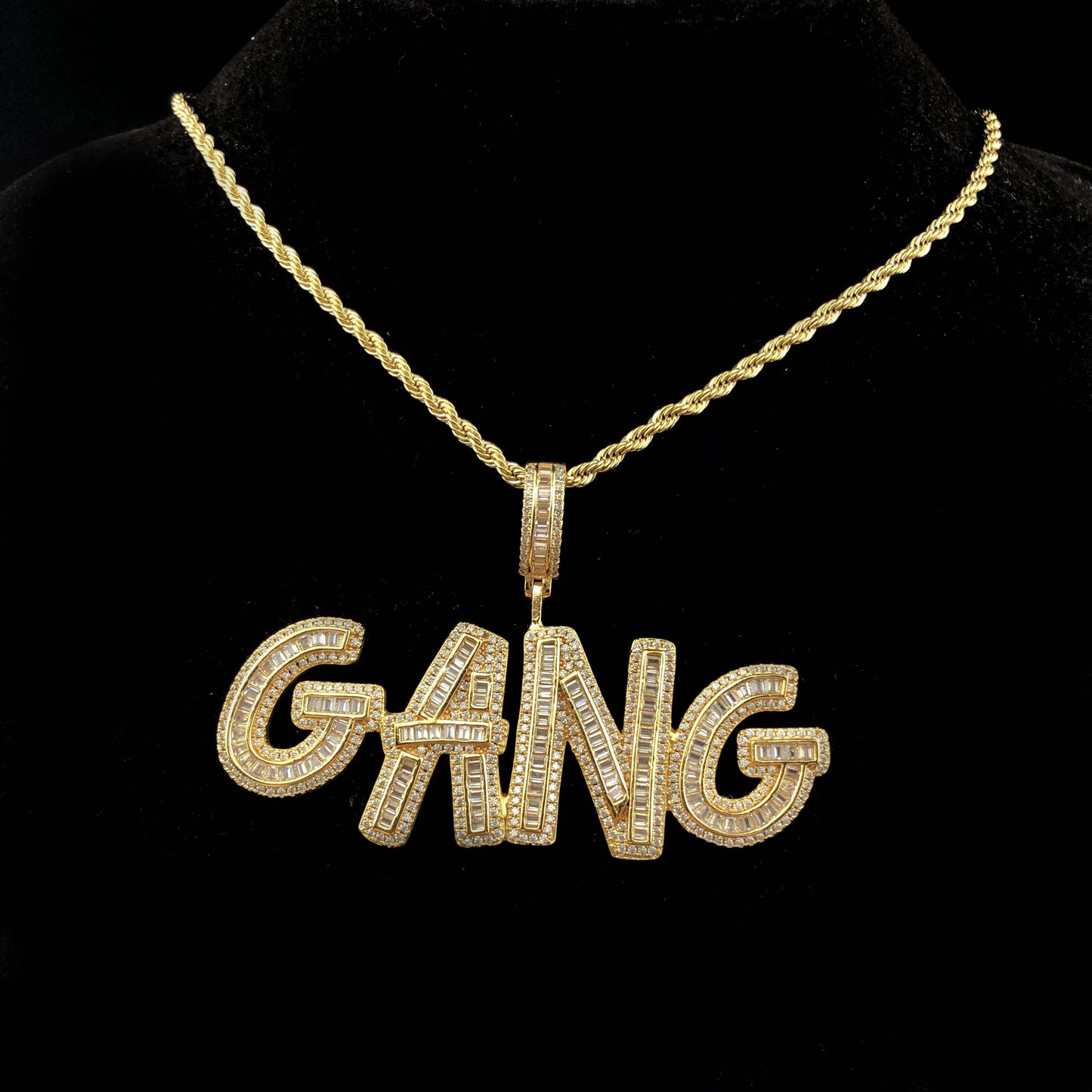 Baguette Custom Pendant