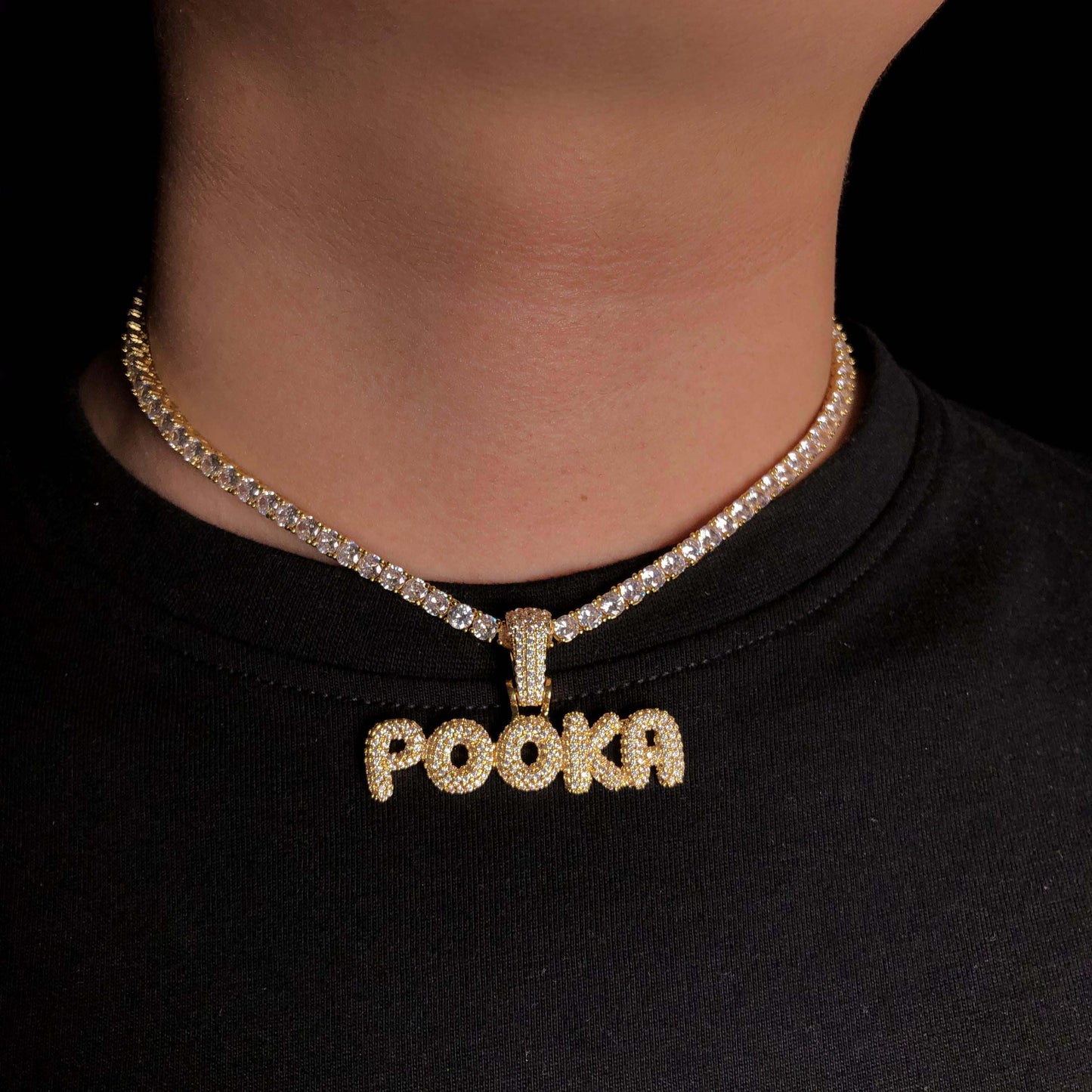 Small Bubble Custom Pendant