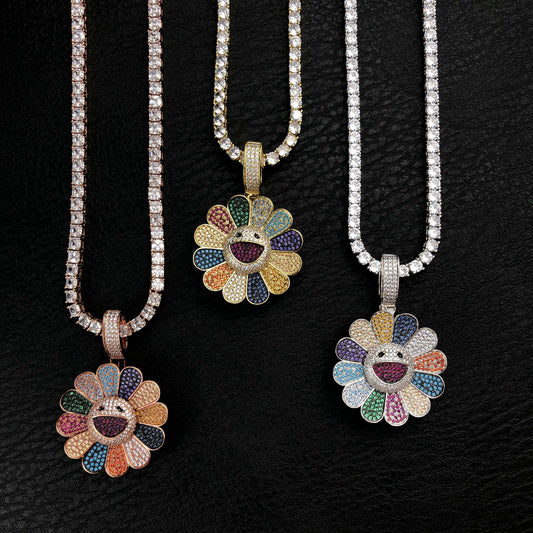 Sunflower pendant