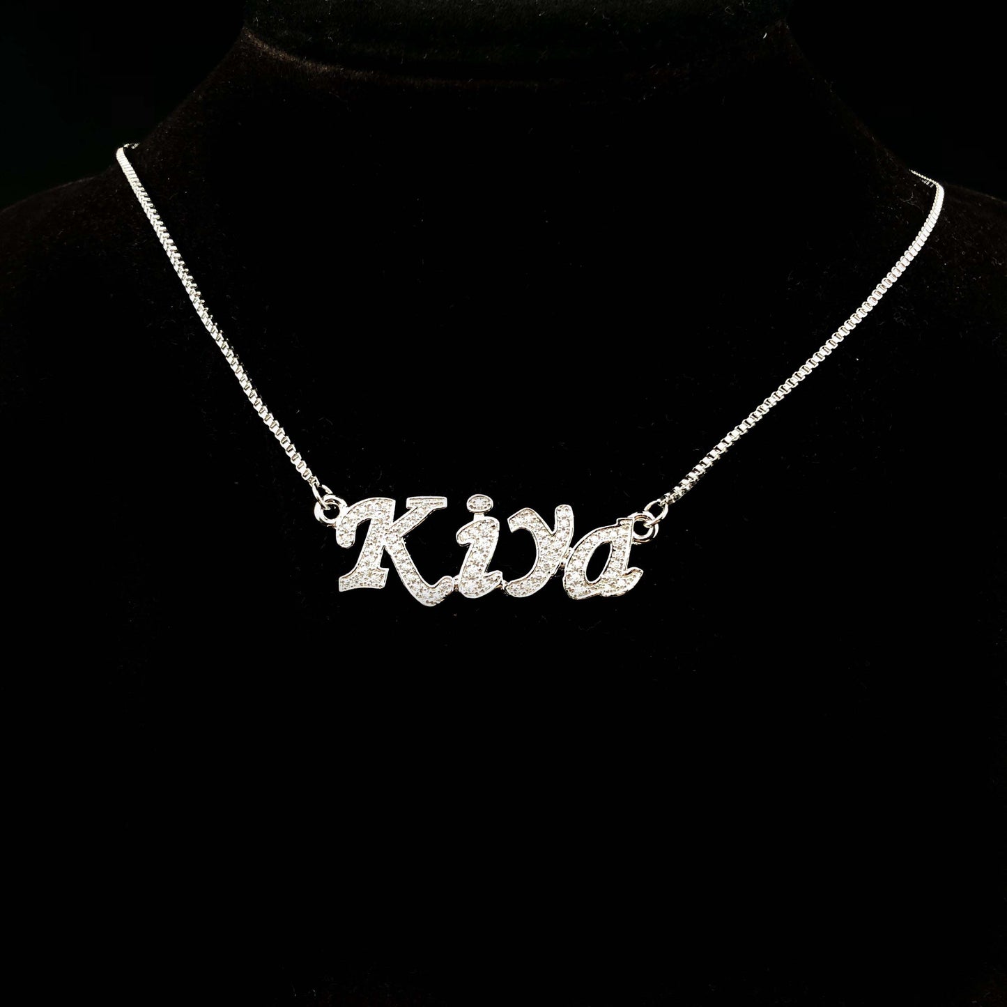 woman Custom Letter Pendant