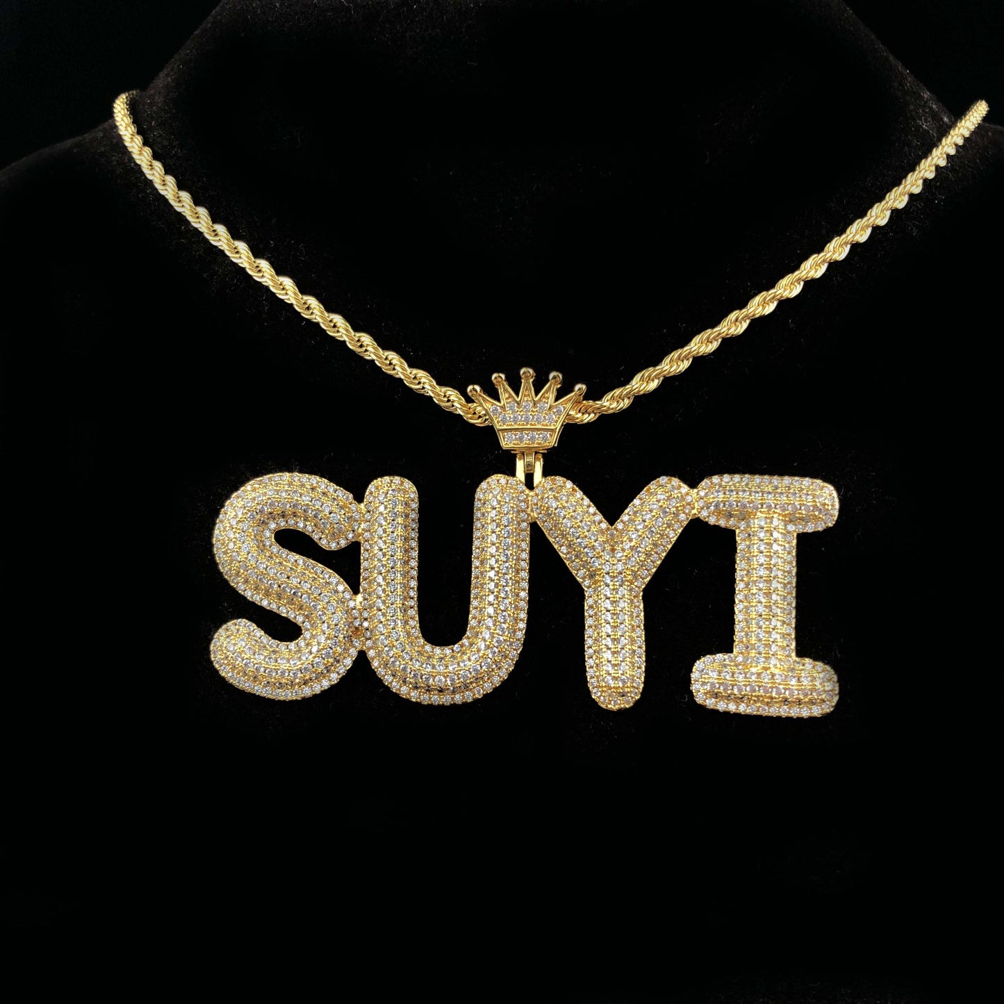 Crowned Custom Pendant