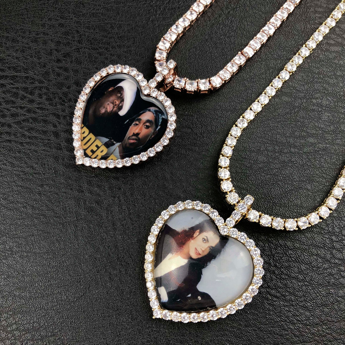 Heart Locket Custom Picture Pendant