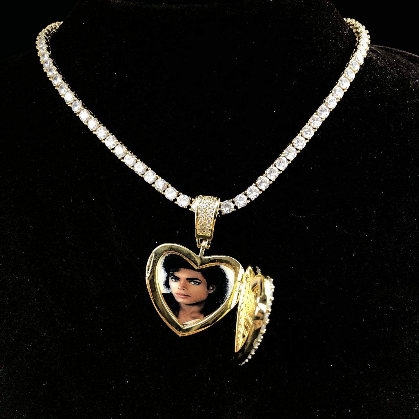 Heart Locket Custom Picture Pendant
