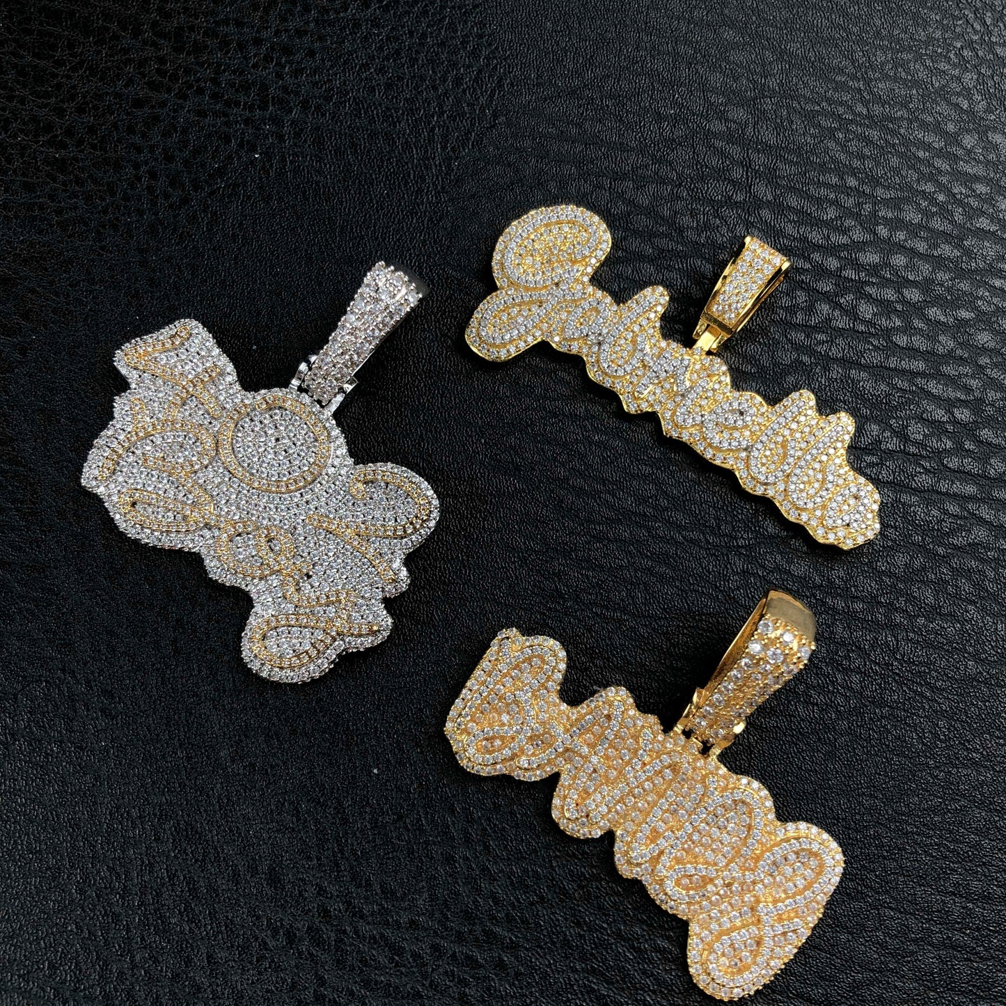 Script Custom Letter Pendant