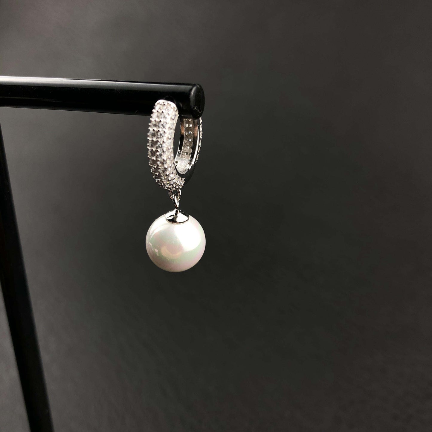 925 Silver Pearl Earrings