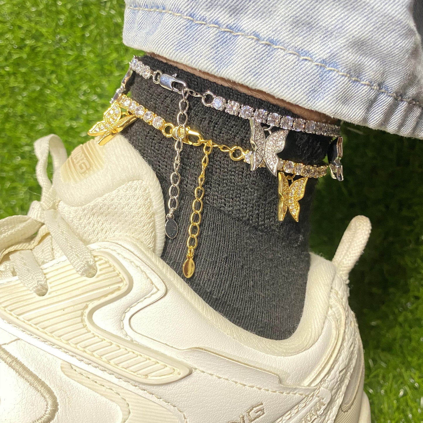 butterfly Anklets
