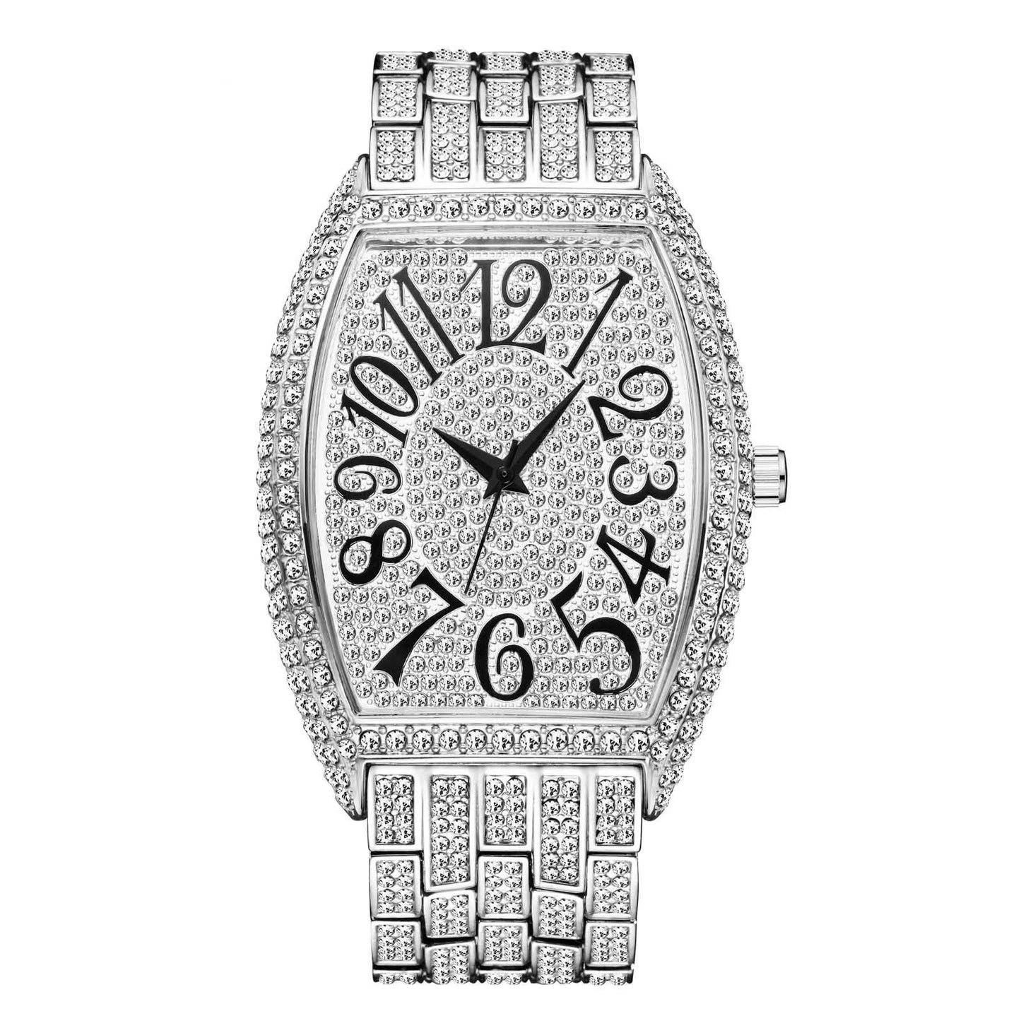 Hip hop ice watch