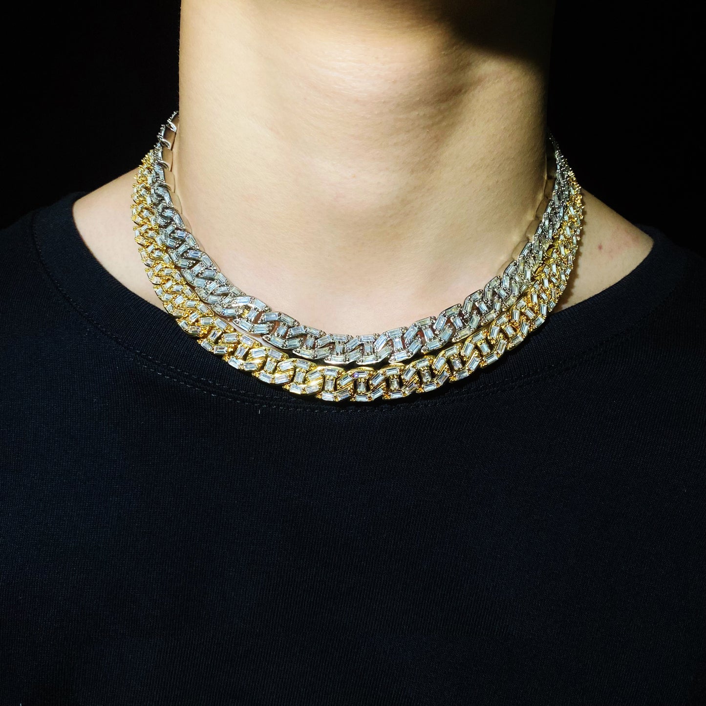 Baguette Link Chain