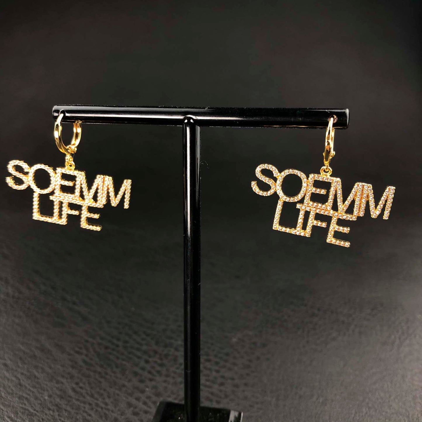 Custom Letter Earrings