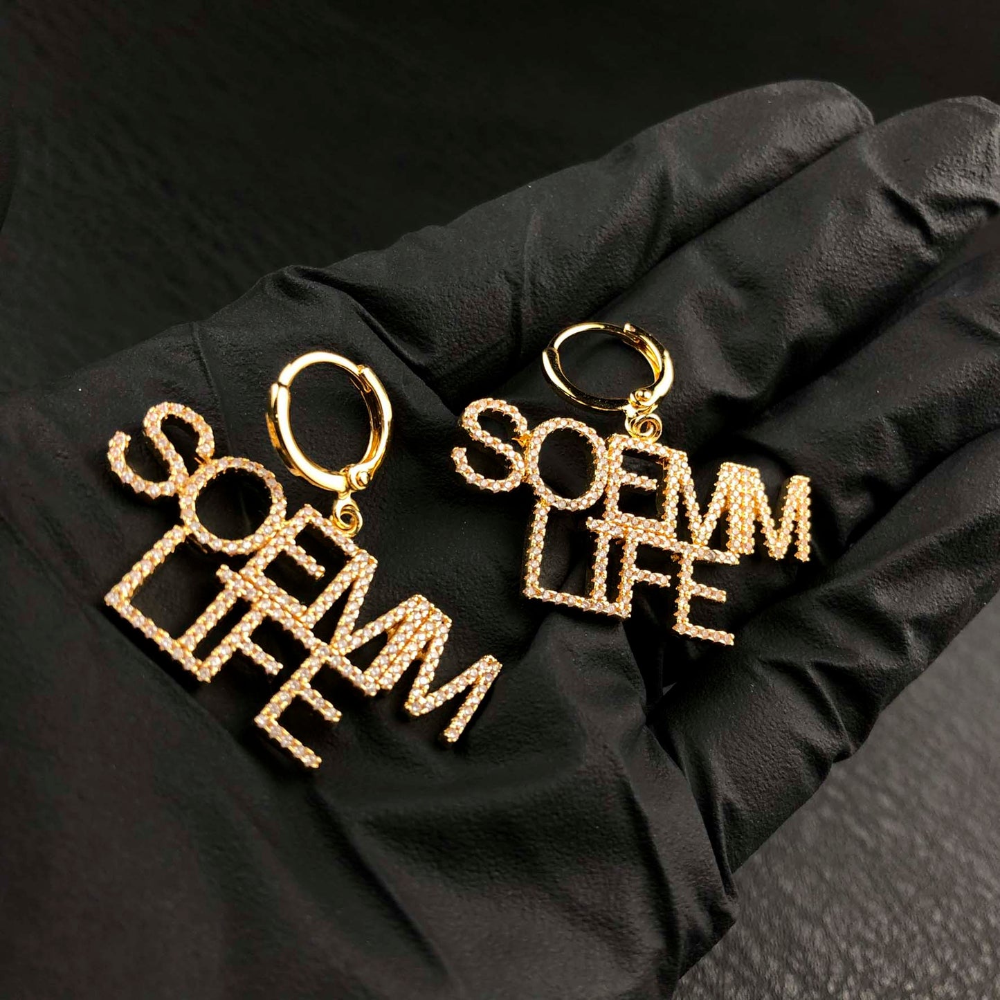 Custom Letter Earrings