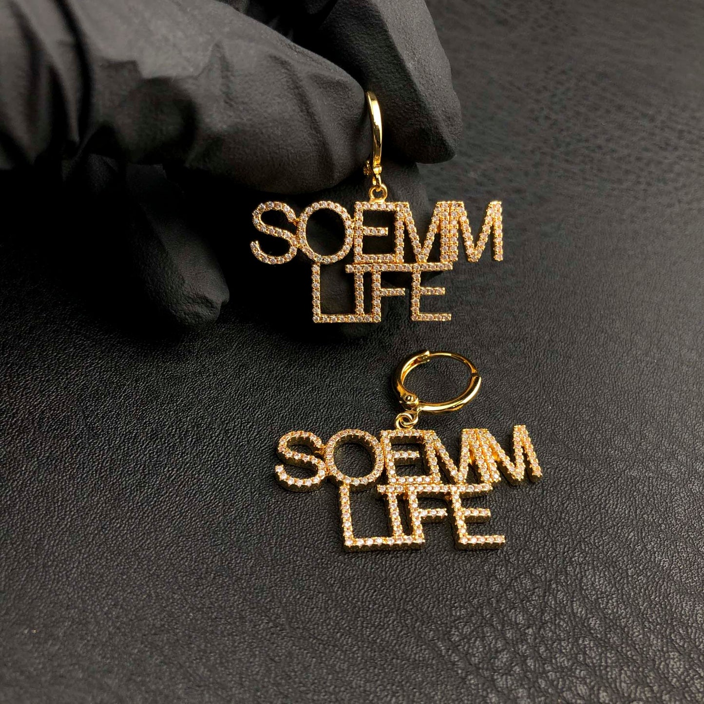 Custom Letter Earrings