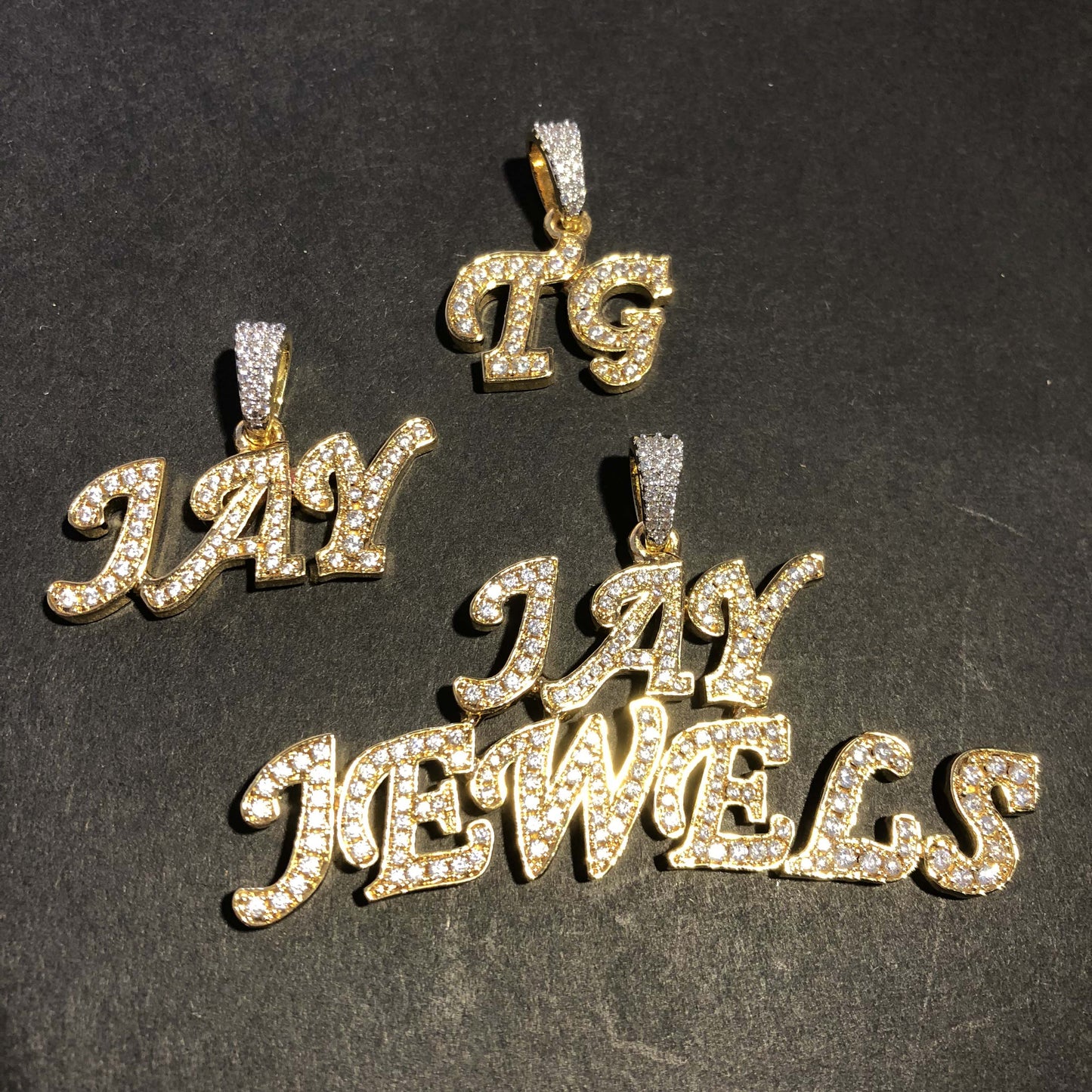 woman Custom Letter Pendant