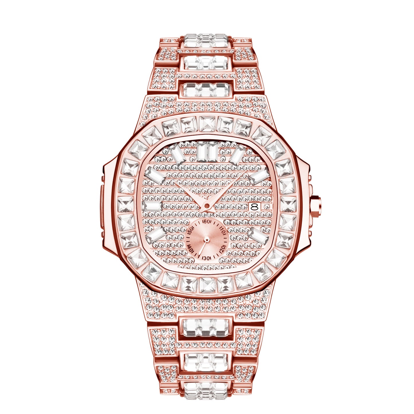 Hip hop ice watch