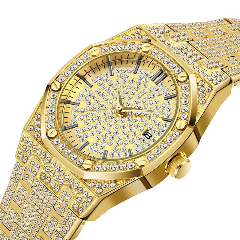 Hip hop ice watch