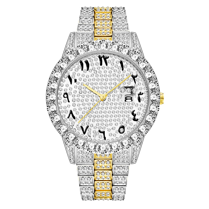 Hip hop ice watch
