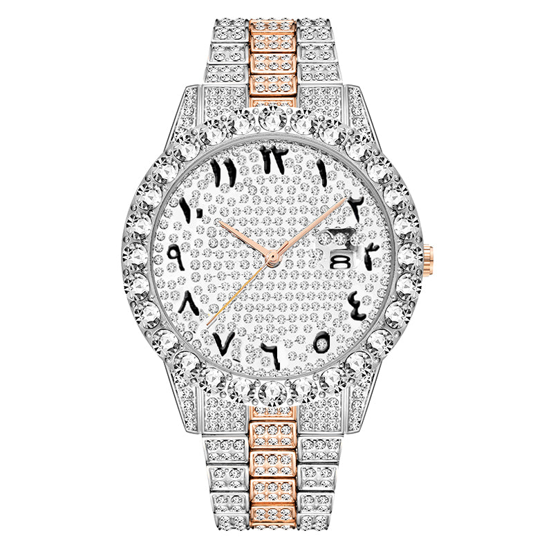 Hip hop ice watch