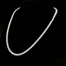 Load image into Gallery viewer, 5mm Round Cut Diamond Tennis Chain
