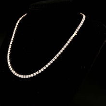 Load image into Gallery viewer, 5mm Round Cut Diamond Tennis Chain
