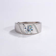 Load image into Gallery viewer, 925 Silver Diamond Moissanite Men and women Ring
