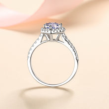 Load image into Gallery viewer, Heart 925 Sterling Silver Moissanite Ring
