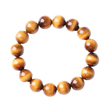 Load image into Gallery viewer, Tiger eye stone Bracelet glass beads Men and women bangle
