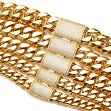 Load image into Gallery viewer, 12mm 14mm 18mm 20mm 22mm Miami Cuban Chain 18K Gold
