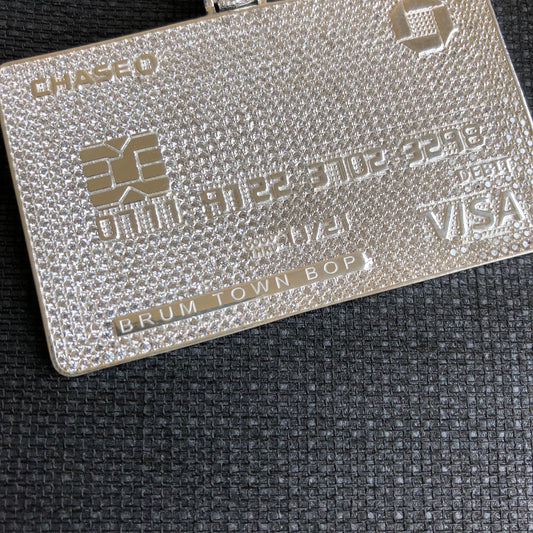 Custom credit card pendant