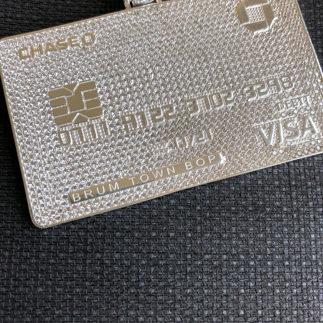 Custom credit card pendant