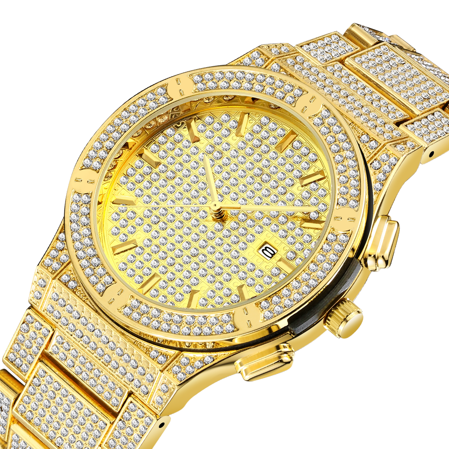 Hip hop ice watch