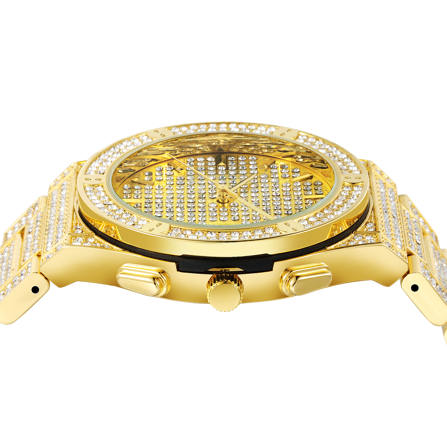 Hip hop ice watch