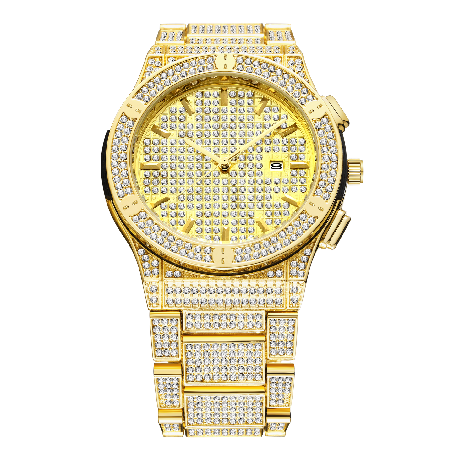 Hip hop ice watch