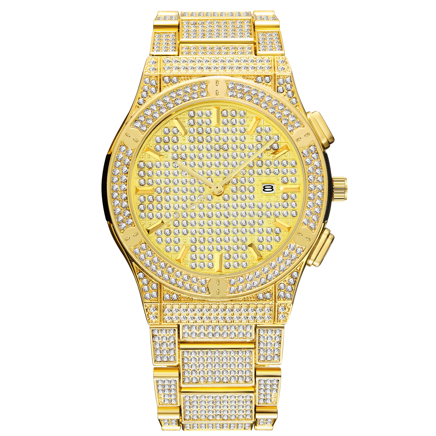 Hip hop ice watch