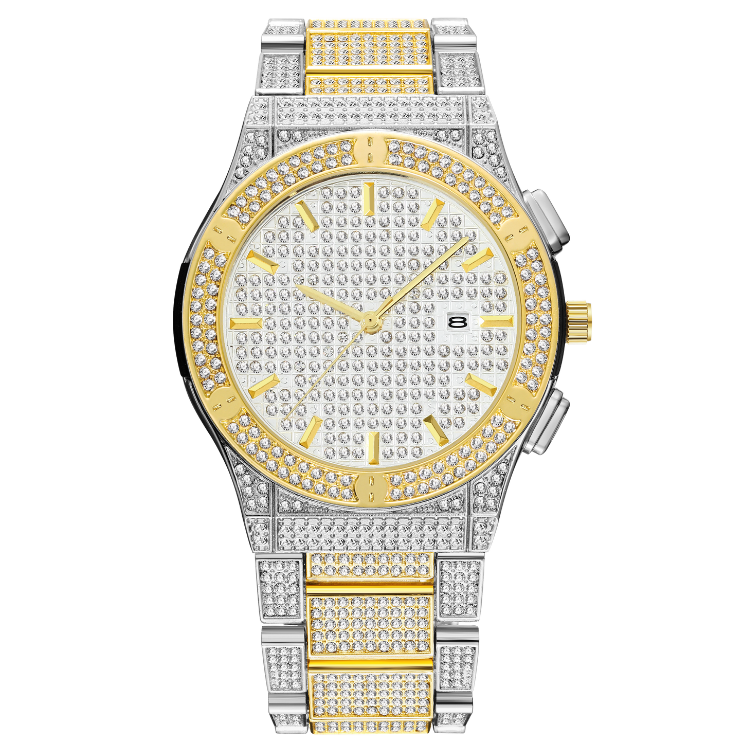 Hip hop ice watch