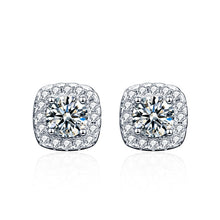 Load image into Gallery viewer, Earrings 925 Sterling Silver VVS Moissanite Diamond Stud Earring
