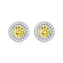 Load image into Gallery viewer, 925 Silver Moissanite Earrings
