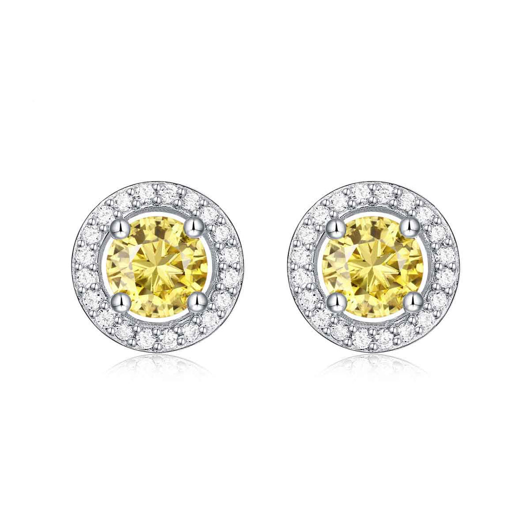 925 Silver Moissanite Earrings