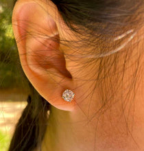 Load image into Gallery viewer, 925 Sliver Round Earrings
