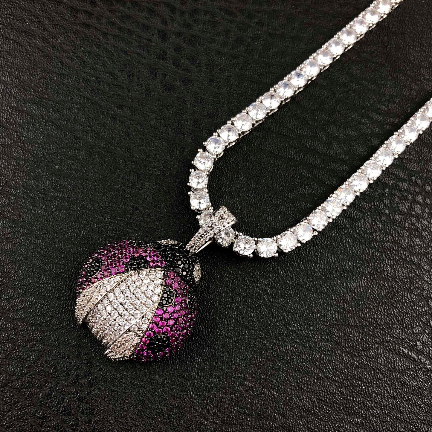 Iced Ladybug Pendant
