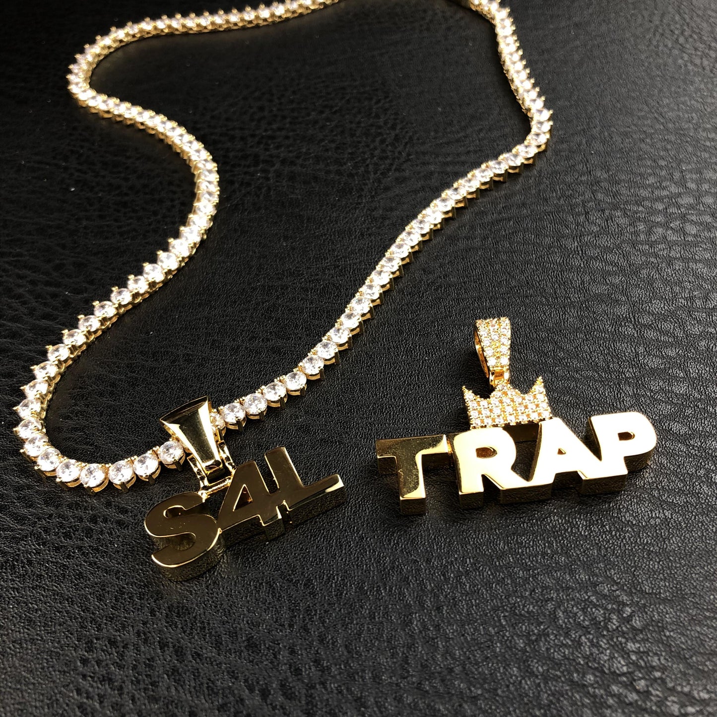 Plain Custom Letter Pendant